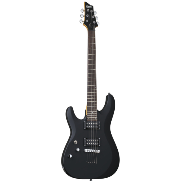 Guitarra Schecter C-6 Deluxe LH Satin Black SBK #433 