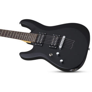 Guitarra Schecter C-6 Deluxe LH Satin Black SBK #433 