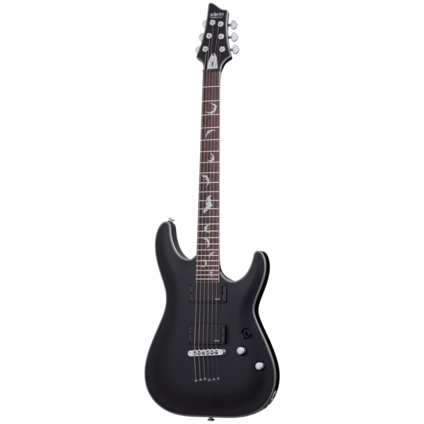 Guitarra Schecter Damien Platinum-6 Satin Black SBK #1181