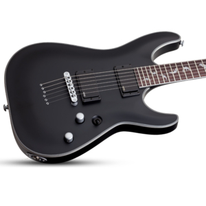 Guitarra Schecter Damien Platinum-6 Satin Black SBK #1181