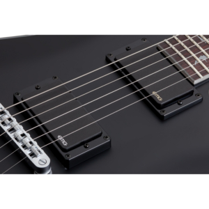 Guitarra Schecter Damien Platinum-6 Satin Black SBK #1181