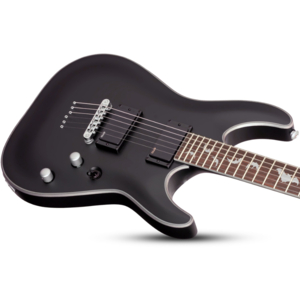 Guitarra Schecter Damien Platinum-6 Satin Black SBK #1181