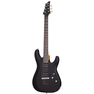 Guitarra Schecter C-6 Deluxe Satin Black SBK #430