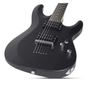 Guitarra Schecter C-6 Deluxe Satin Black SBK #430