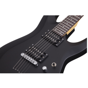 Guitarra Schecter C-6 Deluxe Satin Black SBK #430