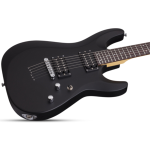 Guitarra Schecter C-6 Deluxe Satin Black SBK #430