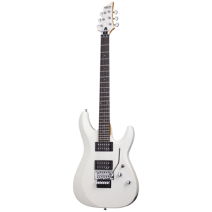 Guitarra Schecter C-6 FR Deluxe Satin White SWH #435