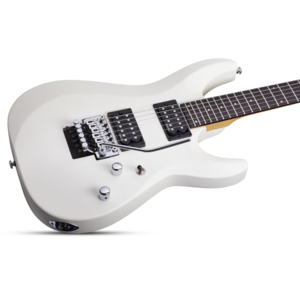 Guitarra Schecter C-6 FR Deluxe Satin White SWH #435