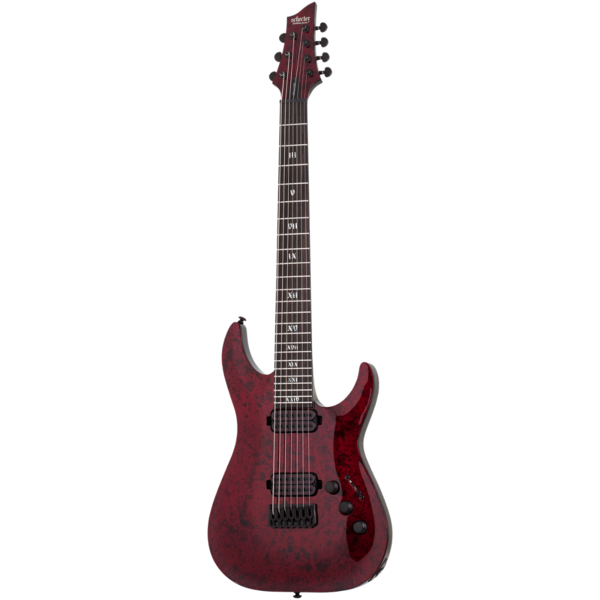 Guitarra Schecter C-7 Apocalypse Red Reign #3056