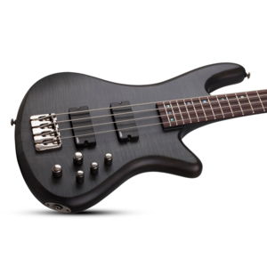 Contrabaixo Schecter Stiletto Studio-4 Black Satin #2711