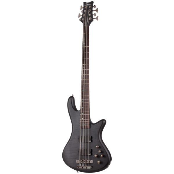 Contrabaixo Schecter Stiletto Studio-8 Black Satin #2742