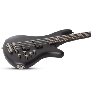 Contrabaixo Schecter Stiletto Studio-8 Black Satin #2742