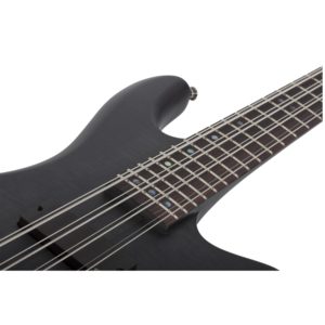 Contrabaixo Schecter Stiletto Studio-8 Black Satin #2742