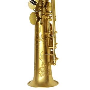 Saxofone Soprano P.Mauriat Le Bravo 200 SGL Gold Lacquer 