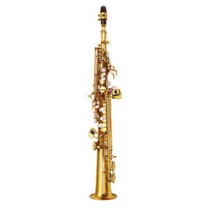 Saxofone Soprano P.Mauriat PMSS-185 SGL Gold Lacquer