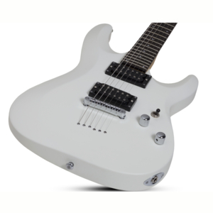 Guitarra Schecter C-6 Deluxe Satin White SWH #432