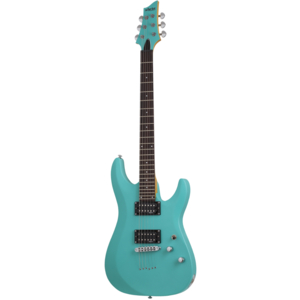 Guitarra Schecter C-6 Deluxe Satin Aqua SAQ #428