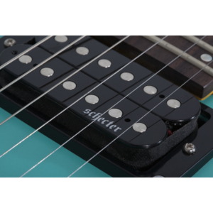 Guitarra Schecter C-6 Deluxe Satin Aqua SAQ #428