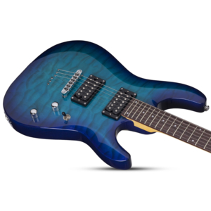 Guitarra Schecter C-6 Plus Ocean Blue Burst #443