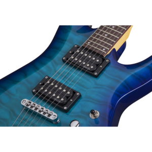 Guitarra Schecter C-6 Plus Ocean Blue Burst #443