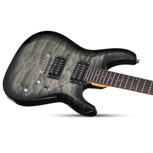 Guitarra Schecter C-6 Plus Charcoal Burst #446