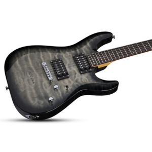 Guitarra Schecter C-6 Plus Charcoal Burst #446