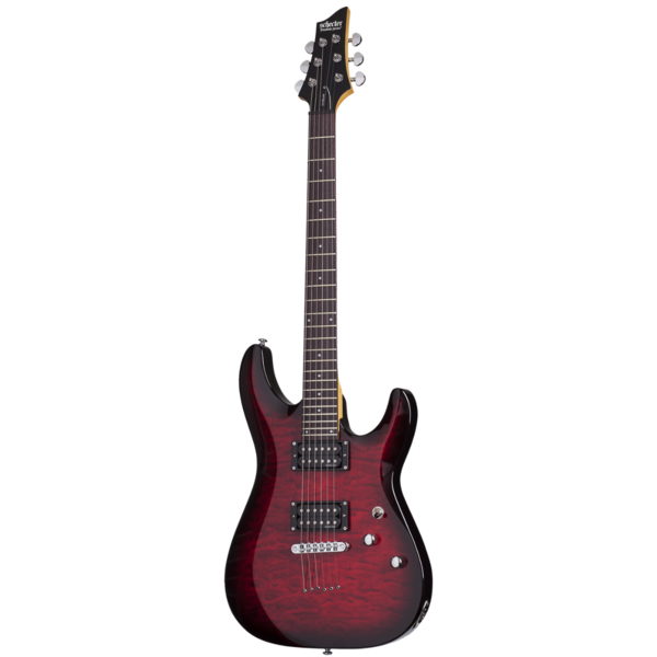 Guitarra Schecter C-6 Plus See-Thru Cherry Burst STCB #447