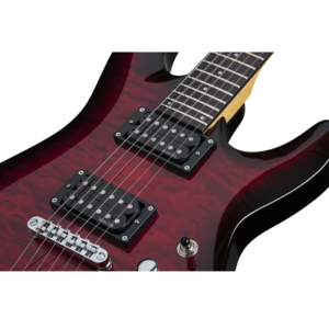 Guitarra Schecter C-6 Plus See-Thru Cherry Burst STCB #447