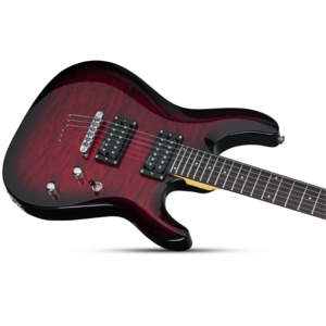 Guitarra Schecter C-6 Plus See-Thru Cherry Burst STCB #447