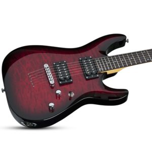 Guitarra Schecter C-6 Plus See-Thru Cherry Burst STCB #447