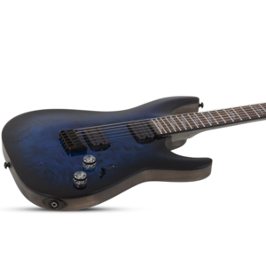 Guitarra Schecter Omen Elite-6 See Thru Blue Burst STBB #2452