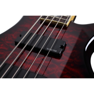 Contrabaixo Schecter Stiletto Extreme-5 Black Cherry #2502