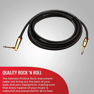 Cabo Instrumento Monster Rock Prolink 21FT 6,4MT R/A