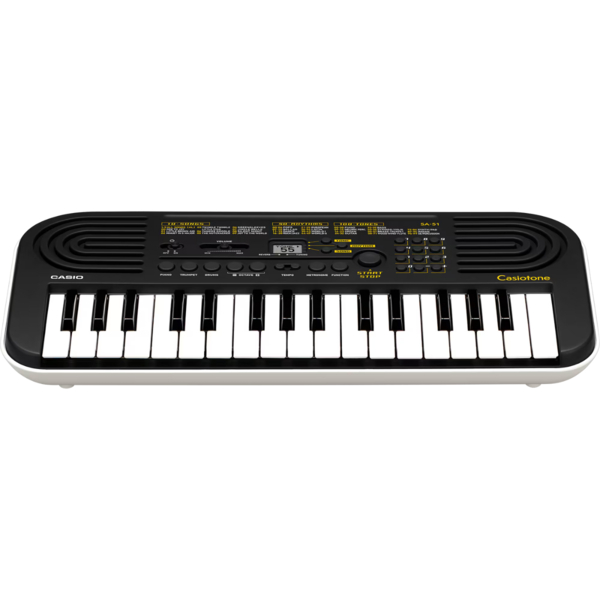 Teclado Casio SA-51 Preto Infantil 32 Teclas