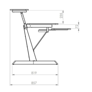 Estação De Trabalho Para Studio Quik Lok Z460