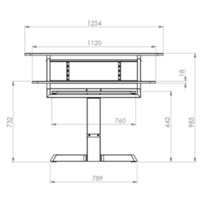 Estação De Trabalho Para Studio Quik Lok Z460