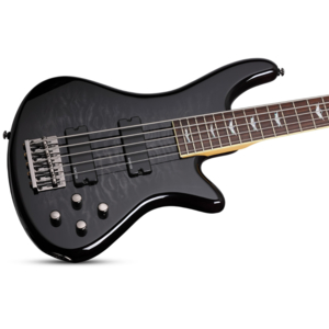 Contrabaixo Schecter Stiletto Extreme-5 See-Thru Black #2504