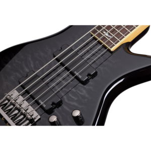 Contrabaixo Schecter Stiletto Extreme-5 See-Thru Black #2504