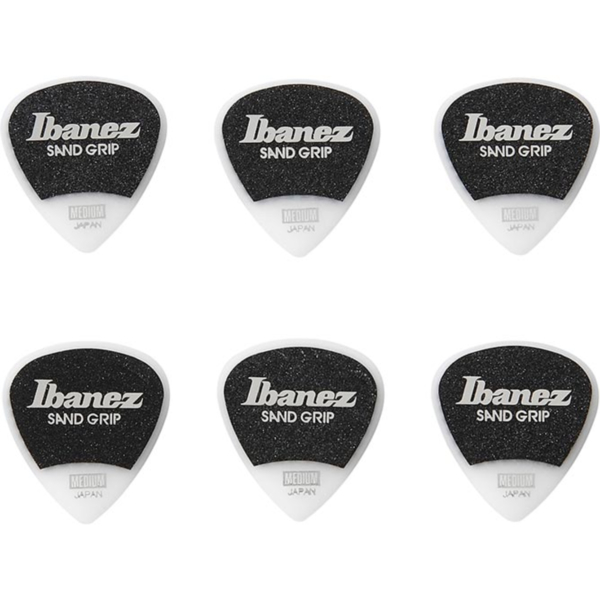 Jogo de Palhetas Ibanez PPA16MSG-WH Sand Grip