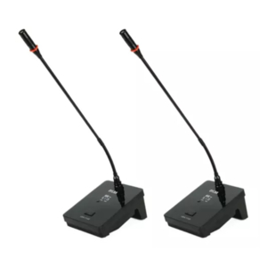 Sistema S/Fio Dylan UDX-33 Gooseneck Duplo 60 Canais UHF