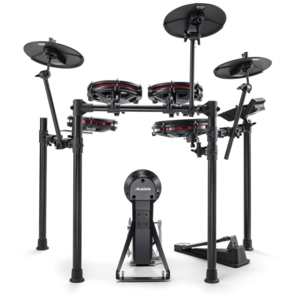 Bateria Eletrônica Alesis Nitro Max Kit 8 Peças Bluetooth