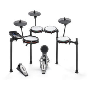 Bateria Eletrônica Alesis Nitro Max Kit 8 Peças Bluetooth