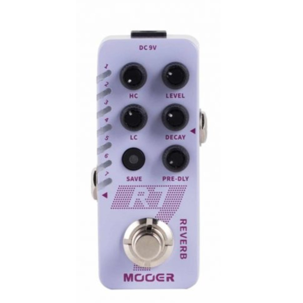 Pedal Mooer R7 Digital Reverb