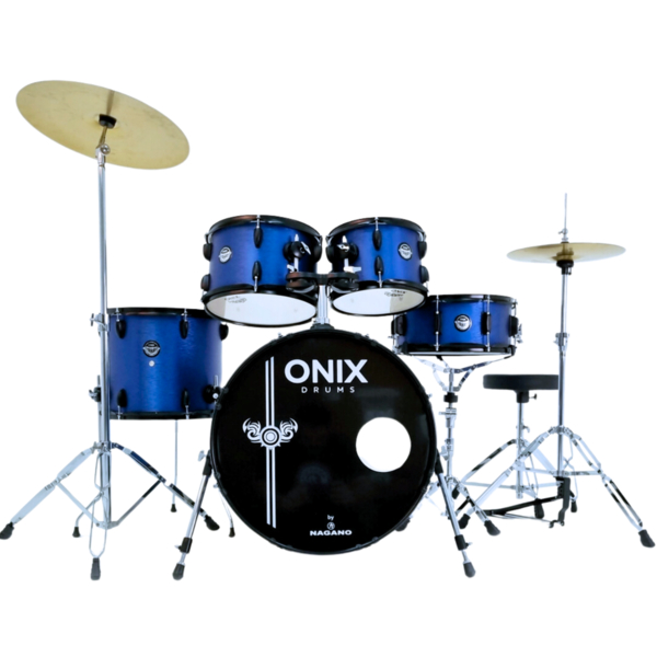 Bateria Nagano Onix Smart Lunar C/Banco e Pratos