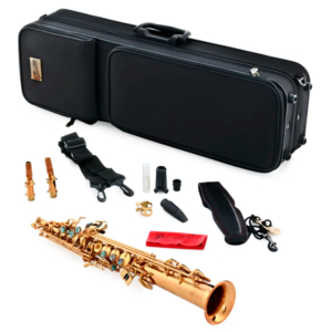 Saxofone Soprano P.Mauriat System-76 II SGL Gold Lacquer