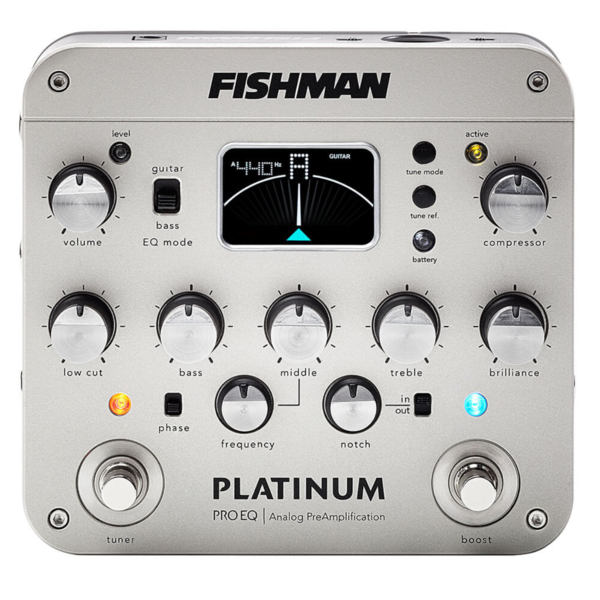 Pedal Fishman Platinum Pro Eq Di Analog Preamp PRO-PLT-201