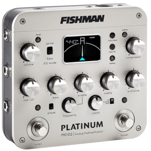 Pedal Fishman Platinum Pro Eq Di Analog Preamp PRO-PLT-201