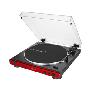 Toca Disco Áudio-Technica AT-LP60XBT-RD Red Bluetooth