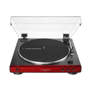 Toca Disco Áudio-Technica AT-LP60XBT-RD Red Bluetooth