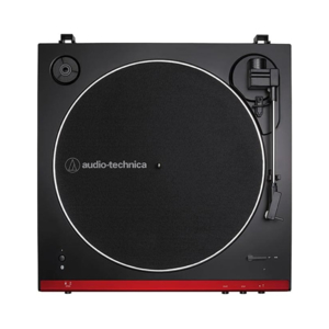 Toca Disco Áudio-Technica AT-LP60XBT-RD Red Bluetooth